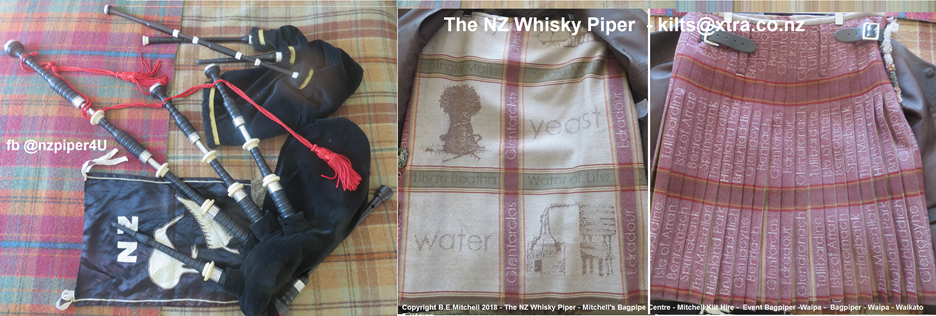 Pipes and Whisky Kilt